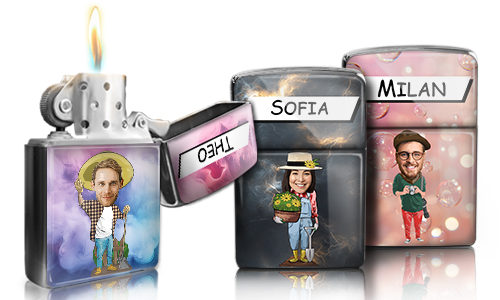 Personalisiertes Feuerzeug – Hobby & Beruf