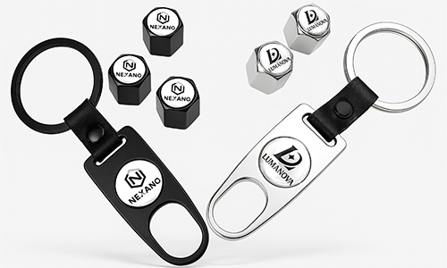 Ventilhattar med egen logotyp