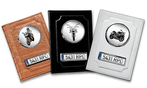 Documenthouder voor motorliefhebbers