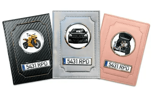 Portadocumentos de coche personalizado
