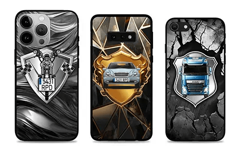 Design della custodia del telefono dell'auto