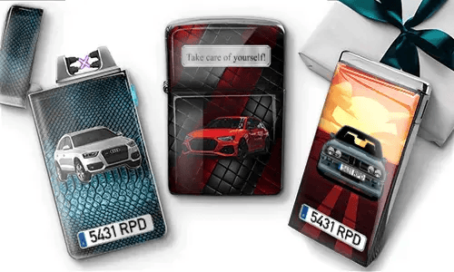 Accendino personalizzato per gli amanti delle auto