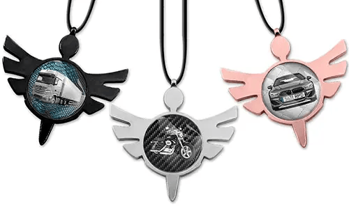 Specchio-Catena-Metallo-Angelo