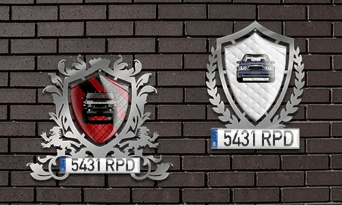 Dekoracja ścienna - luksus