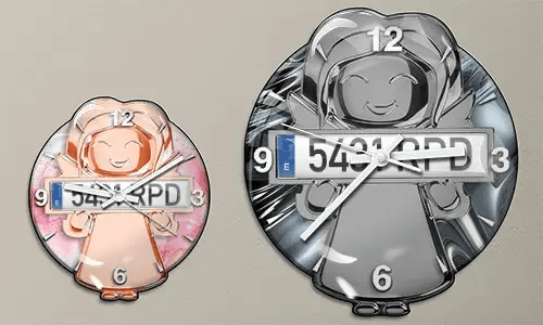 gallery-angel-wall-clock-license-plate-2