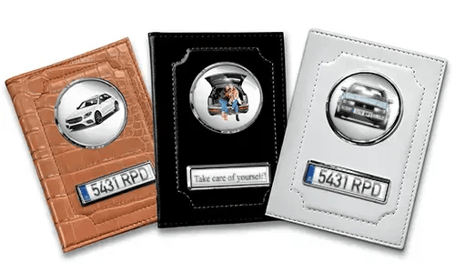 Car documents holder lying Car documents holder lying