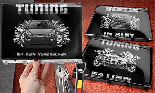 schlüsselbrett design Chrom Lackiert in der Hand designer schlüsselbrett