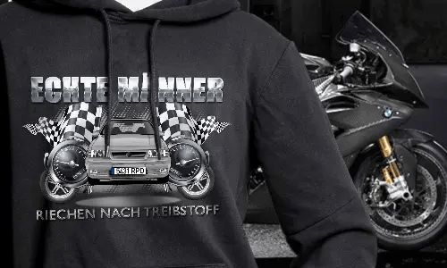 tuning pullover Schwarz 