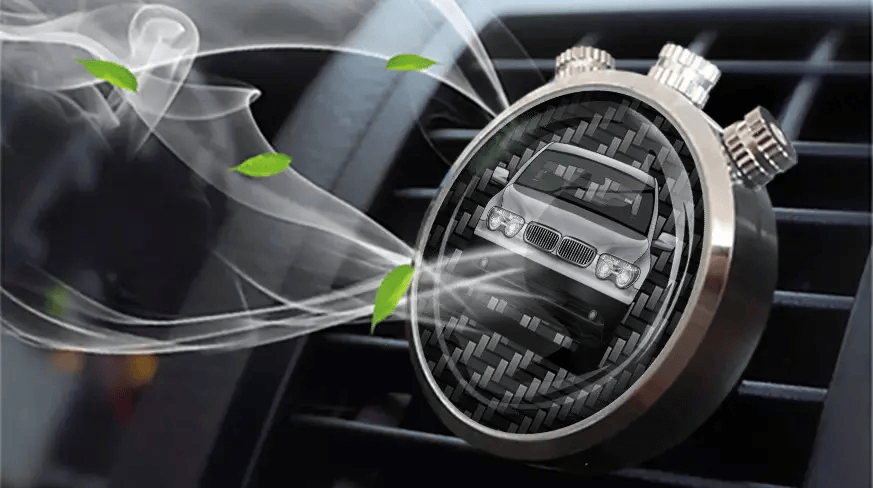 Ambientador de coche para soporte de ventilación